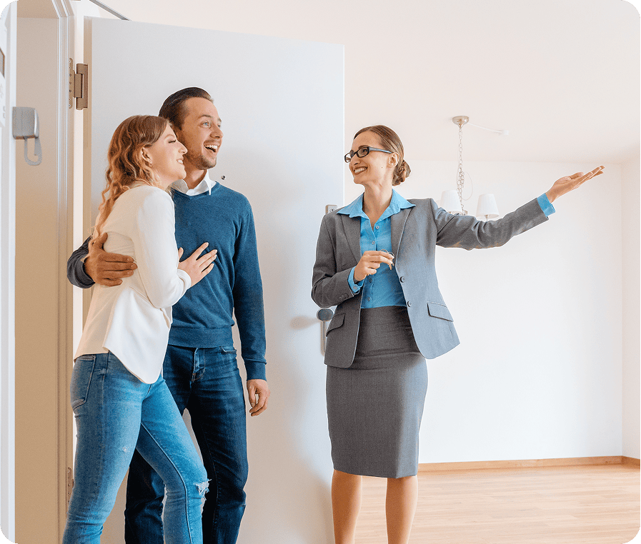Couple excited about new home tour