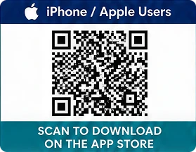 App Store download QR code